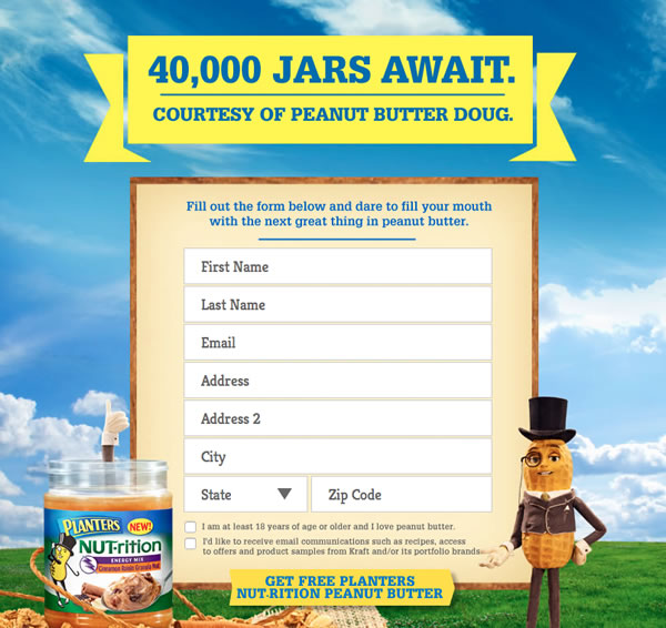 Planters Microsite